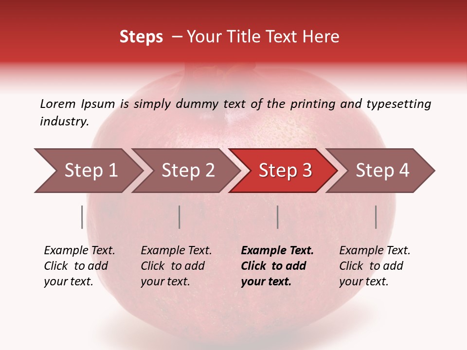 Fruit Juicy Drink PowerPoint Template