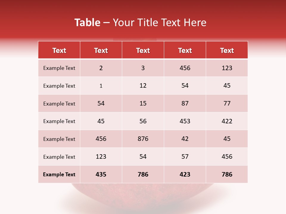 Fruit Juicy Drink PowerPoint Template