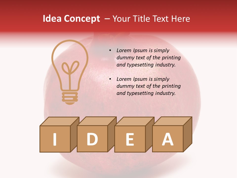 Fruit Juicy Drink PowerPoint Template