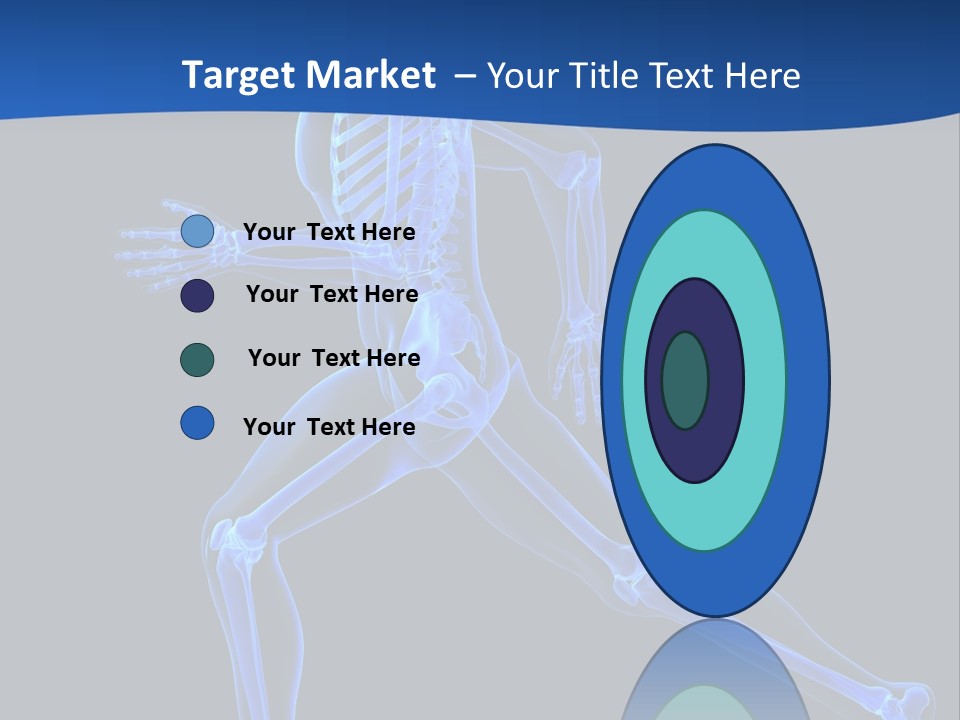 Skeletal Training Spine PowerPoint Template