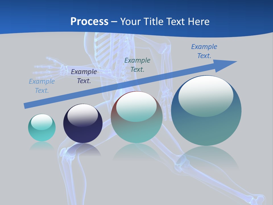 Skeletal Training Spine PowerPoint Template