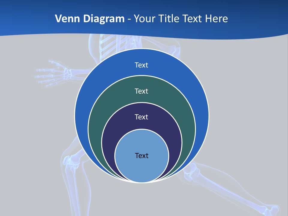 Skeletal Training Spine PowerPoint Template