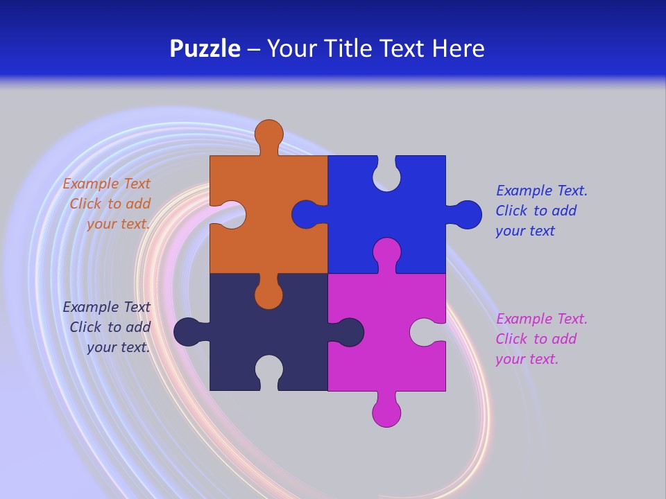 Design Circle Stream PowerPoint Template