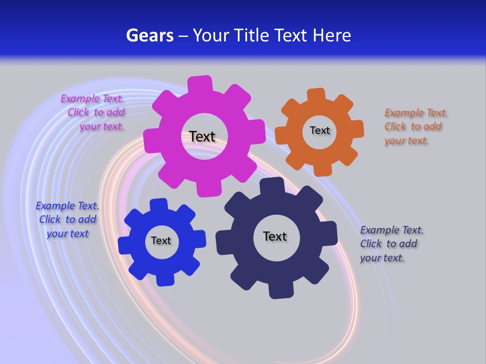 Design Circle Stream PowerPoint Template