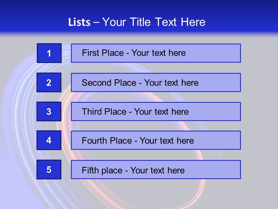 Design Circle Stream PowerPoint Template