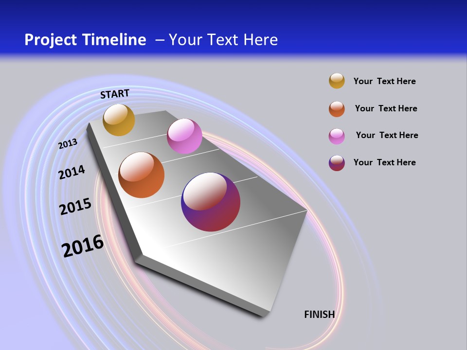 Design Circle Stream PowerPoint Template