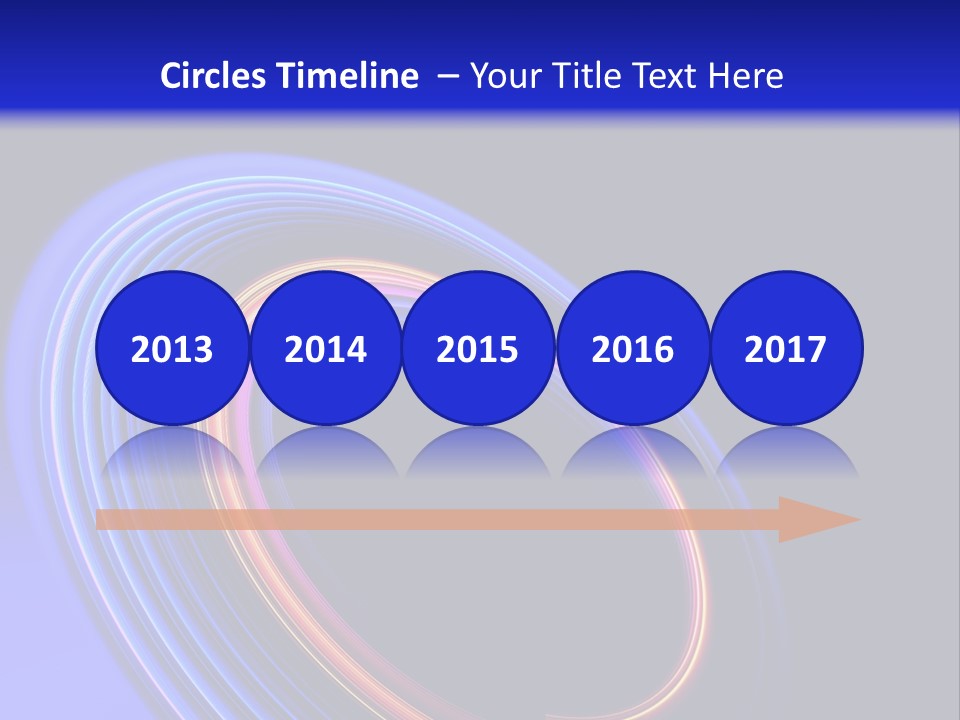 Design Circle Stream PowerPoint Template