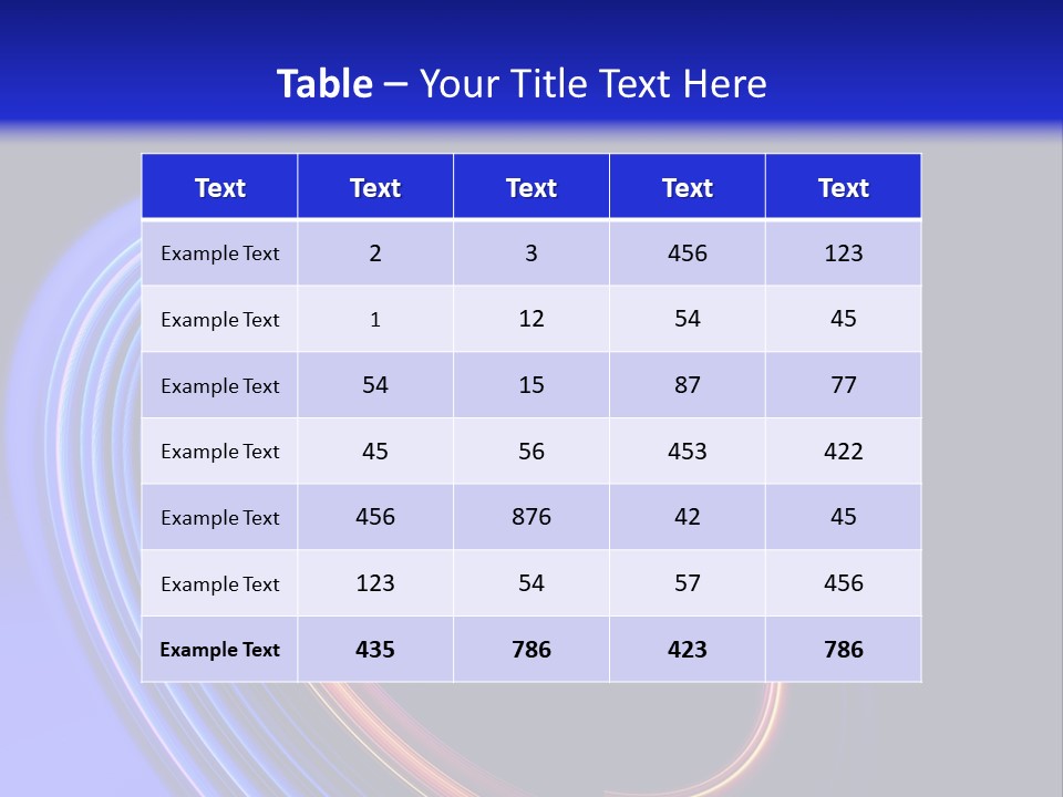 Design Circle Stream PowerPoint Template