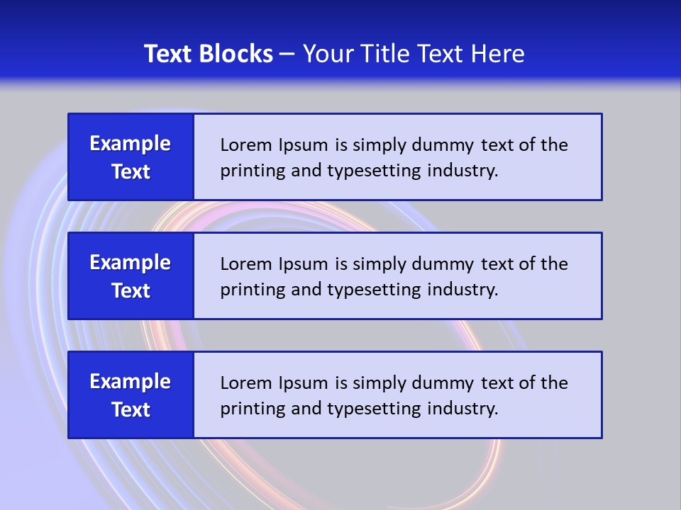 Design Circle Stream PowerPoint Template