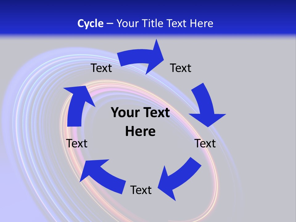 Design Circle Stream PowerPoint Template