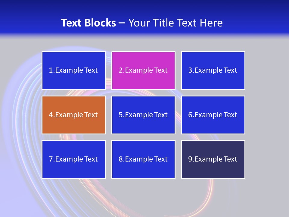 Design Circle Stream PowerPoint Template