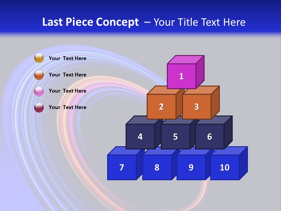 Design Circle Stream PowerPoint Template