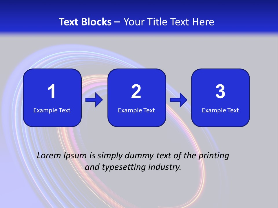 Design Circle Stream PowerPoint Template