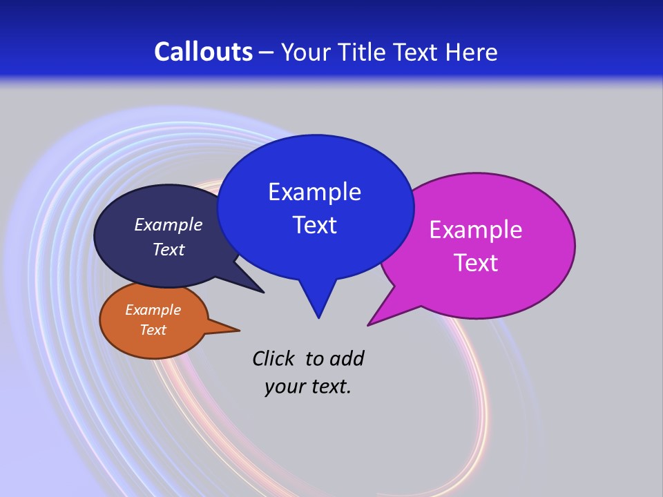 Design Circle Stream PowerPoint Template