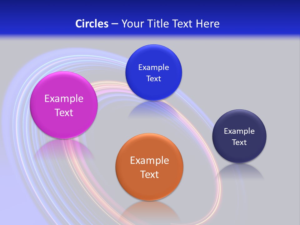 Design Circle Stream PowerPoint Template