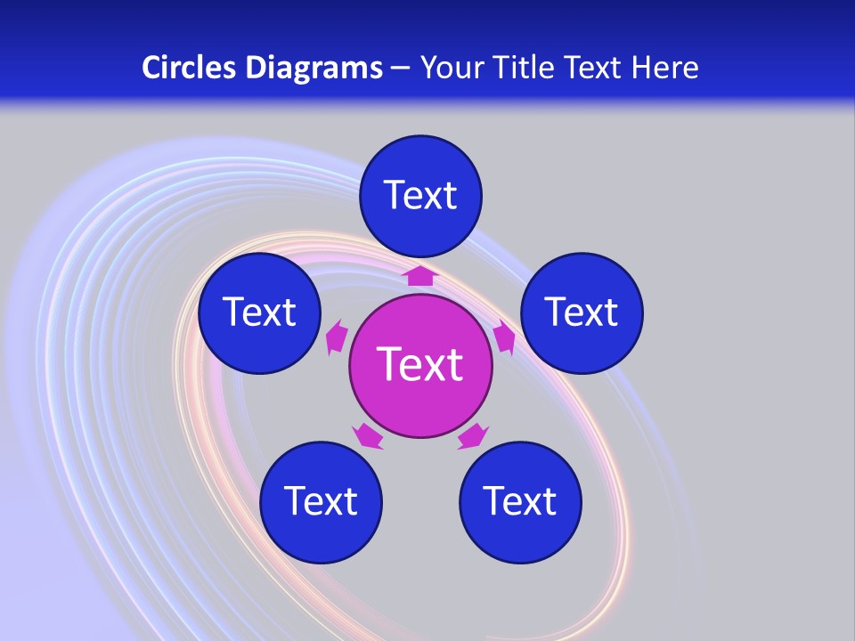 Design Circle Stream PowerPoint Template