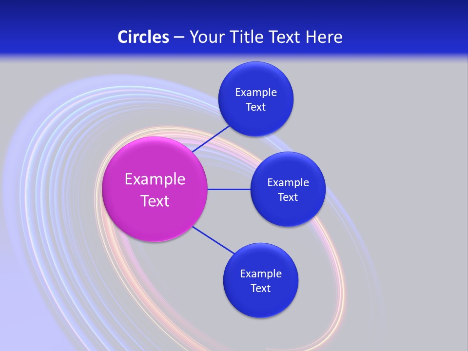 Design Circle Stream PowerPoint Template