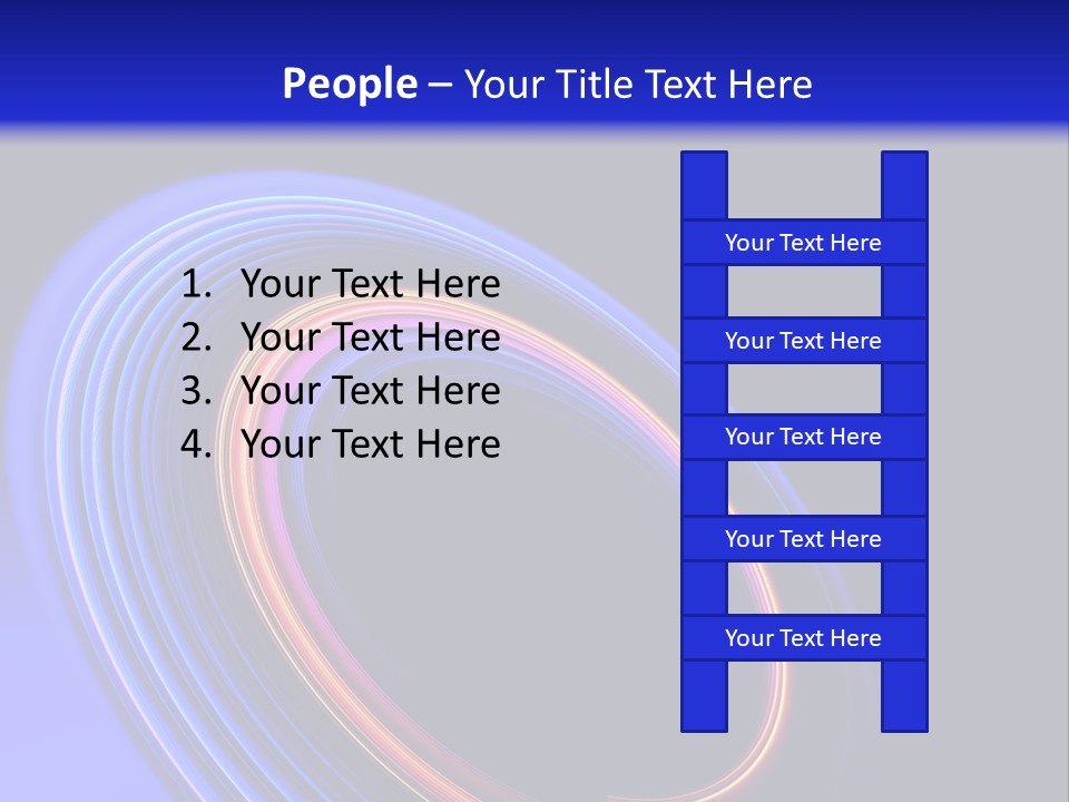 Design Circle Stream PowerPoint Template