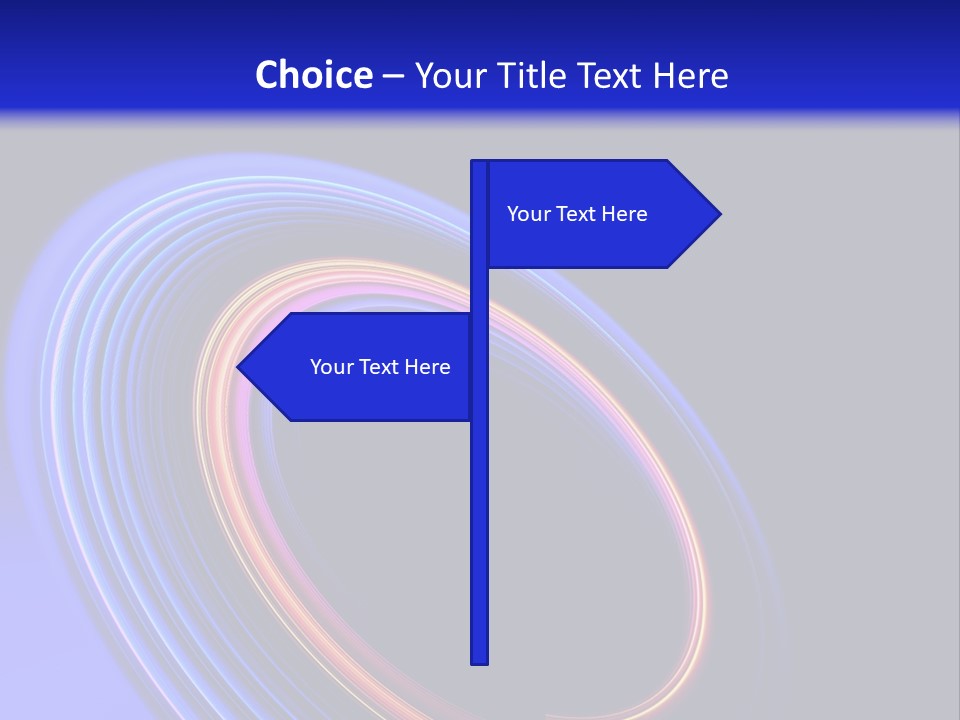 Design Circle Stream PowerPoint Template