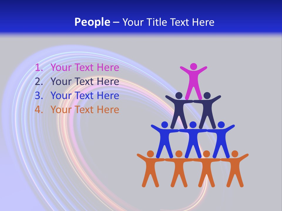 Design Circle Stream PowerPoint Template