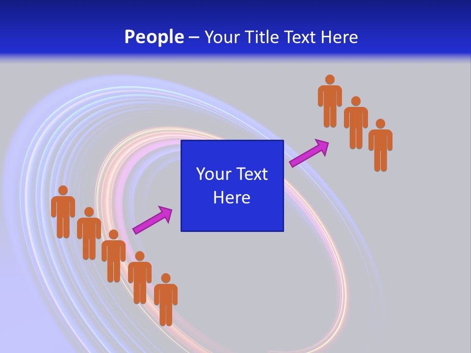Design Circle Stream PowerPoint Template