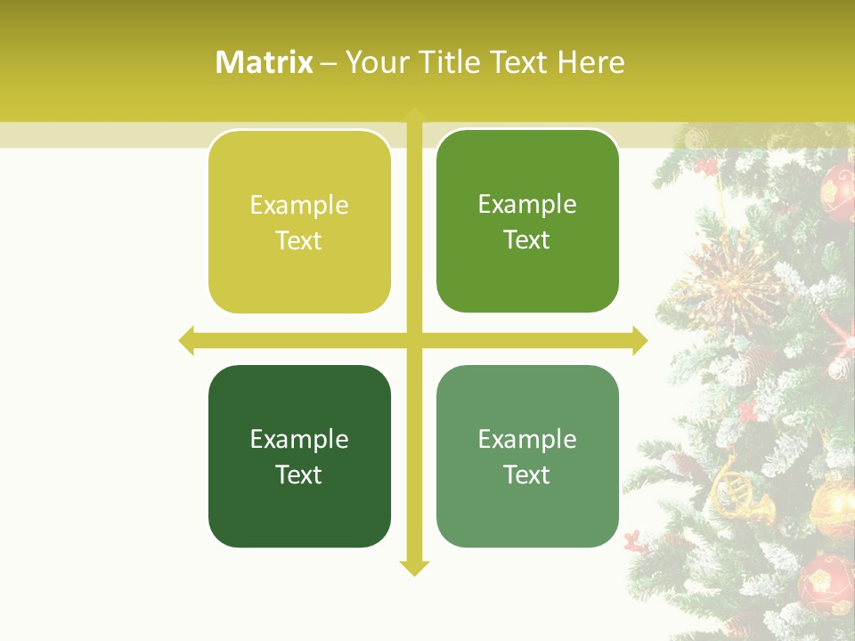 Isolated Noel Decorate PowerPoint Template