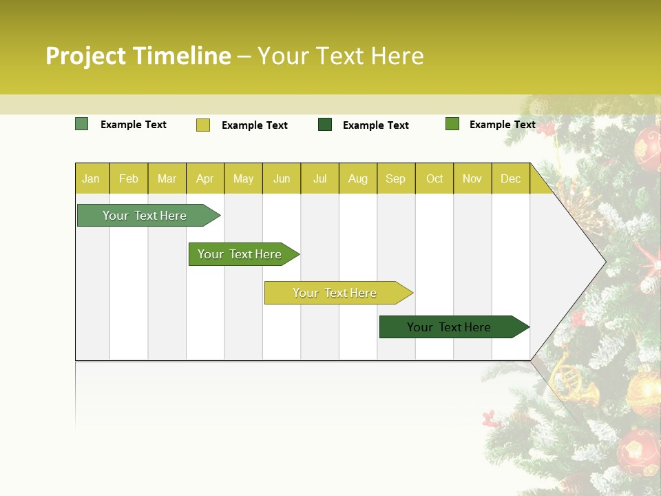 Isolated Noel Decorate PowerPoint Template