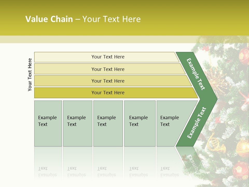 Isolated Noel Decorate PowerPoint Template