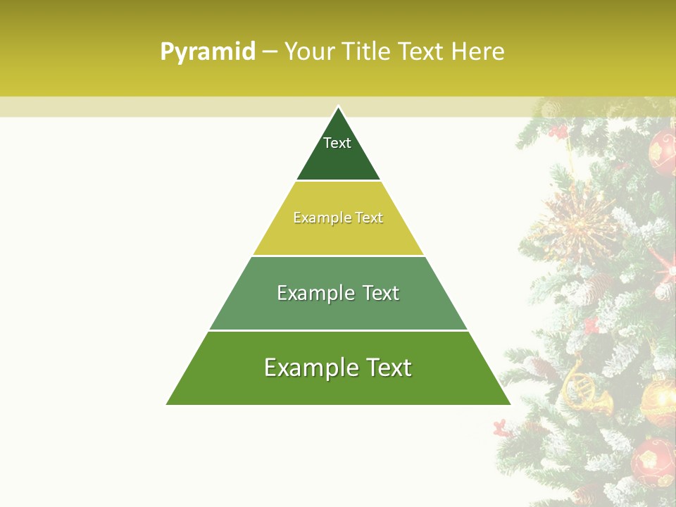 Isolated Noel Decorate PowerPoint Template