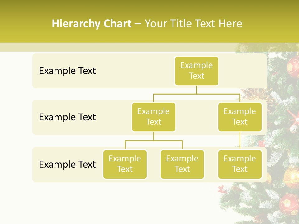 Isolated Noel Decorate PowerPoint Template