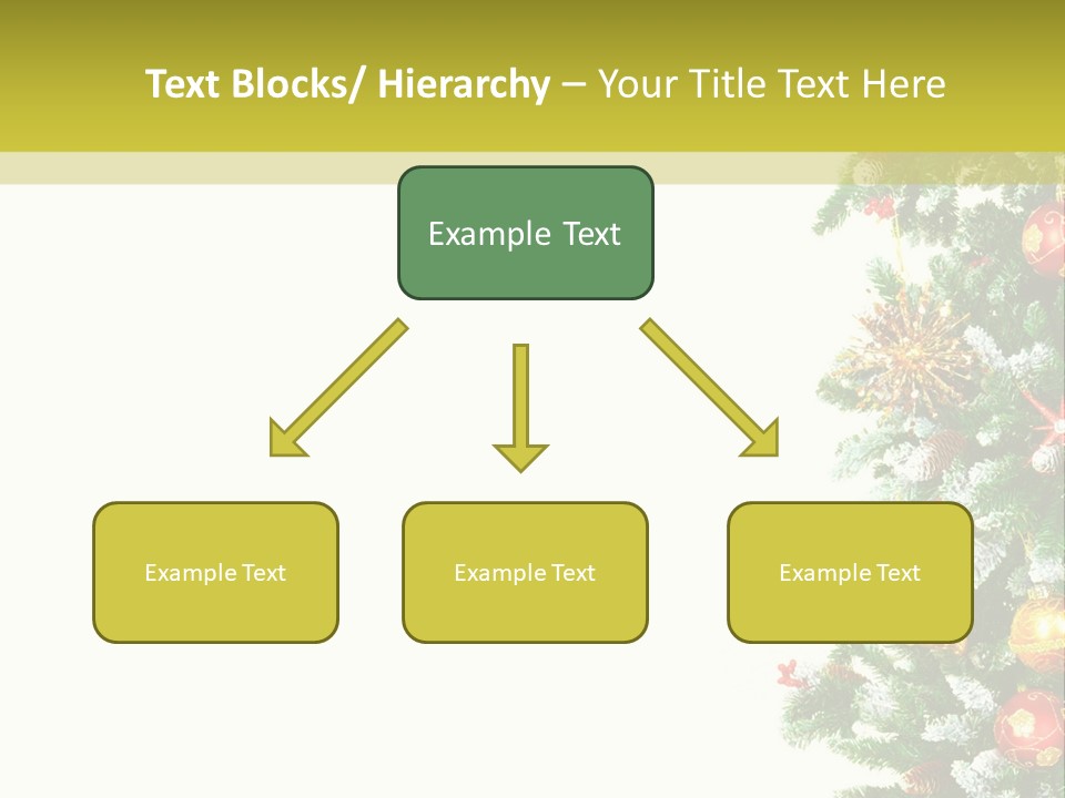 Isolated Noel Decorate PowerPoint Template