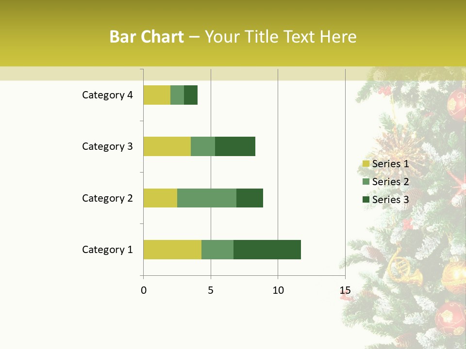 Isolated Noel Decorate PowerPoint Template