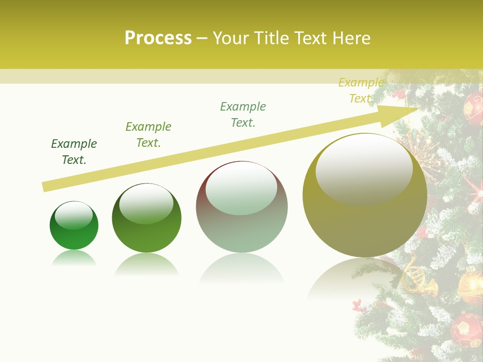 Isolated Noel Decorate PowerPoint Template