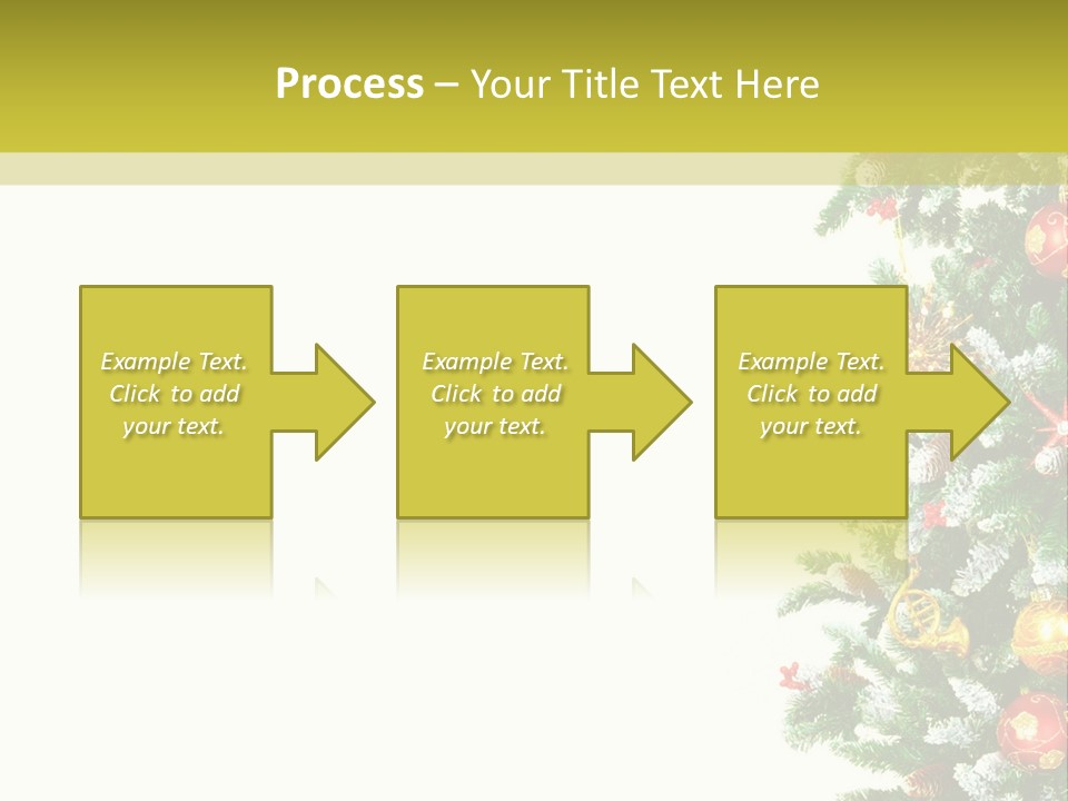 Isolated Noel Decorate PowerPoint Template