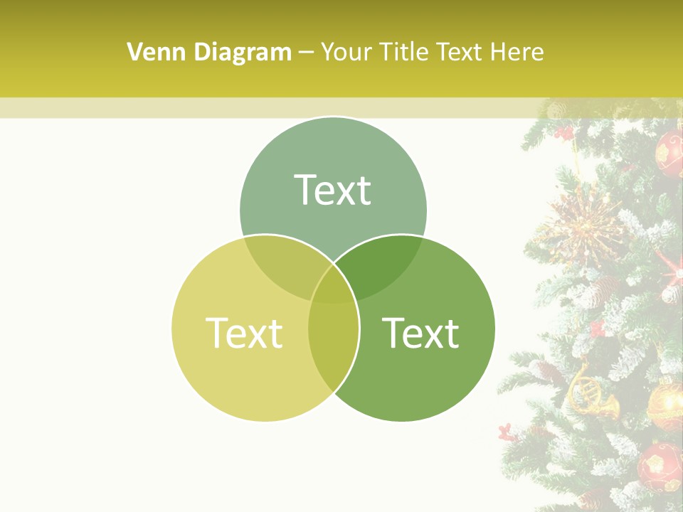 Isolated Noel Decorate PowerPoint Template