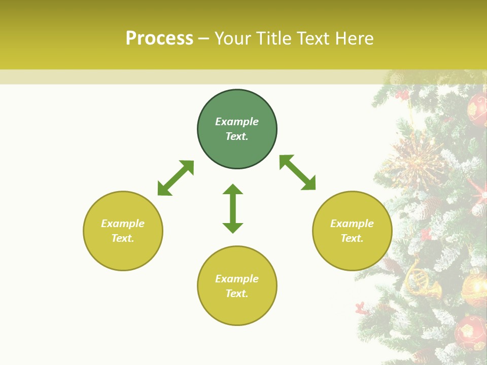 Isolated Noel Decorate PowerPoint Template