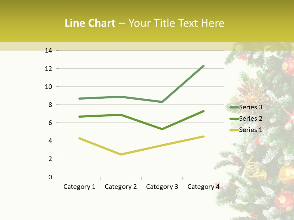 Isolated Noel Decorate PowerPoint Template