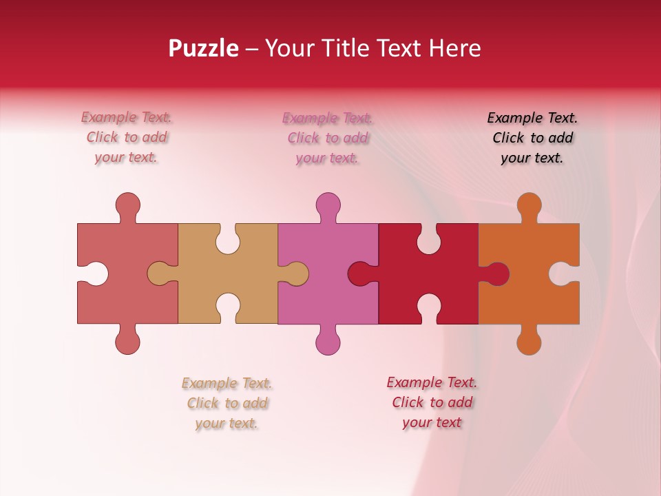 Decoration Pine Toys PowerPoint Template