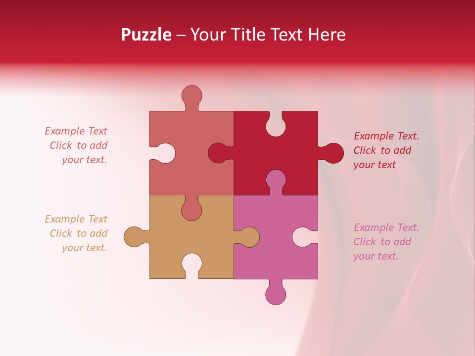 Decoration Pine Toys PowerPoint Template