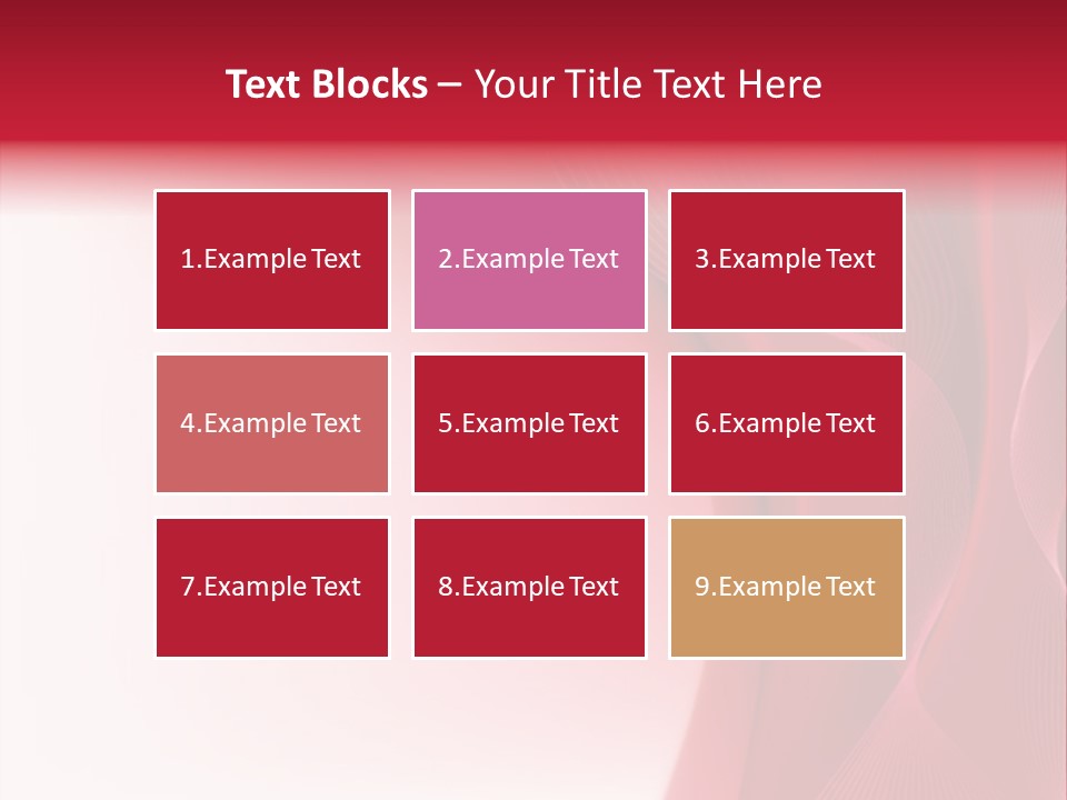 Decoration Pine Toys PowerPoint Template