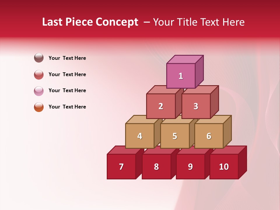 Decoration Pine Toys PowerPoint Template