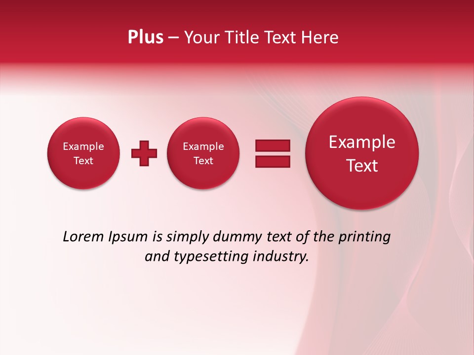 Decoration Pine Toys PowerPoint Template
