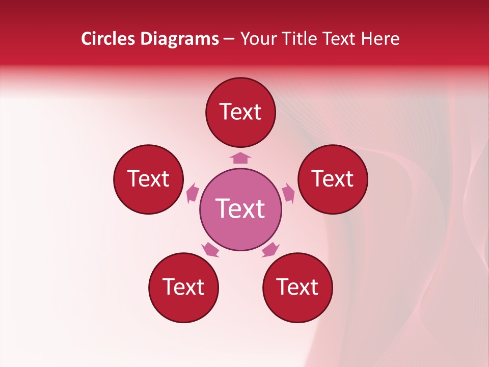 Decoration Pine Toys PowerPoint Template