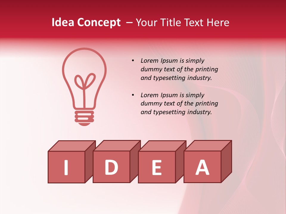 Decoration Pine Toys PowerPoint Template