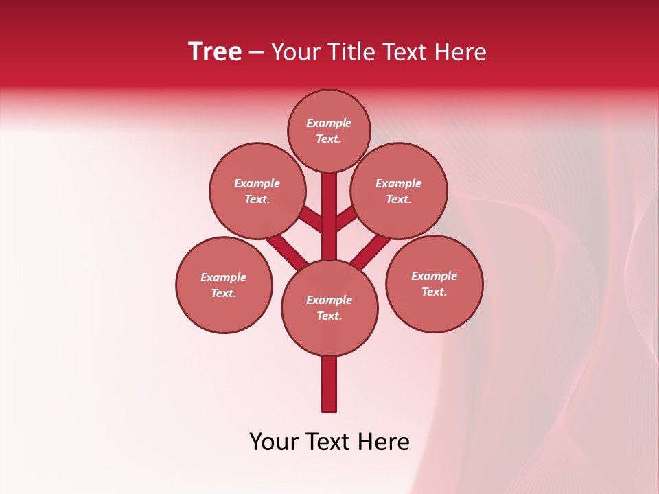 Decoration Pine Toys PowerPoint Template