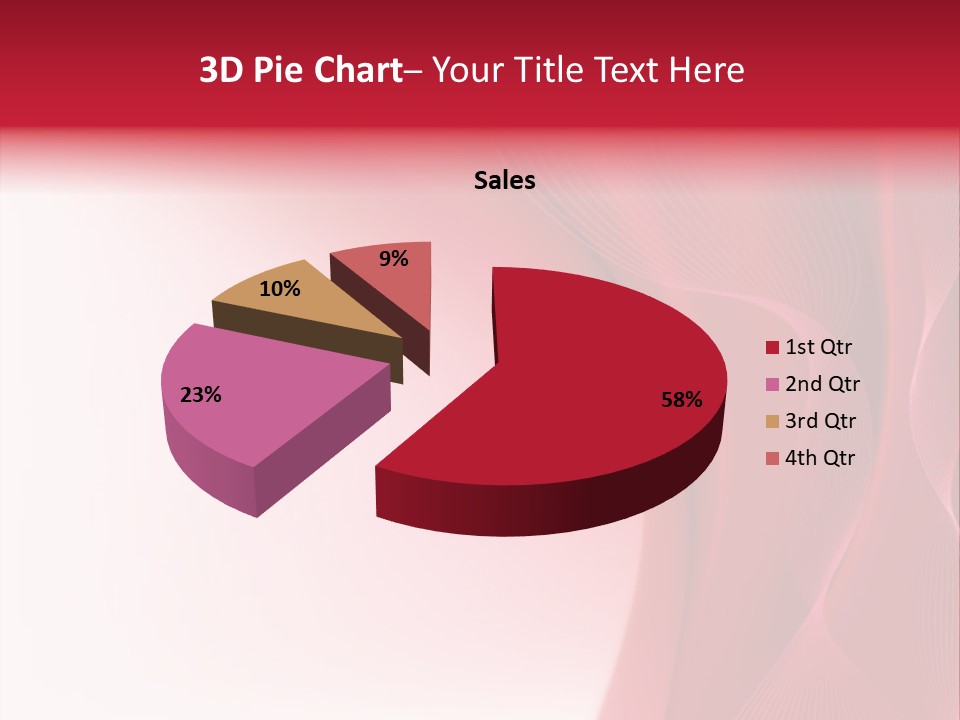Decoration Pine Toys PowerPoint Template