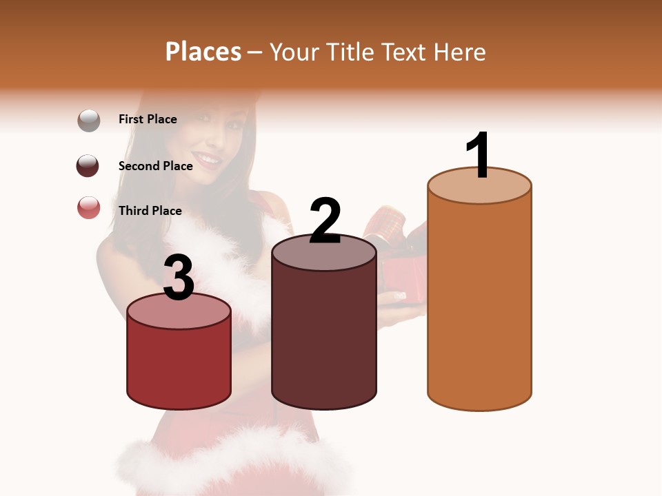 Lipstick Sexy Women PowerPoint Template