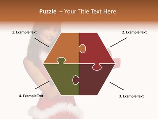 Lipstick Sexy Women PowerPoint Template