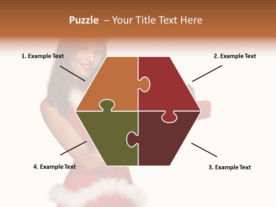 Lipstick Sexy Women PowerPoint Template