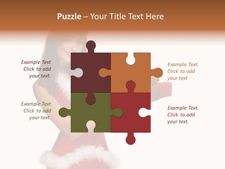 Lipstick Sexy Women PowerPoint Template